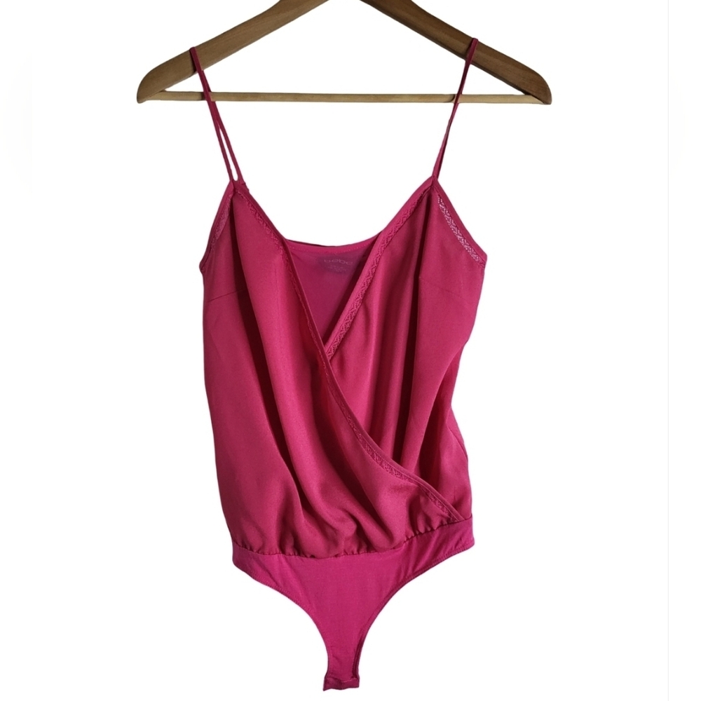 Pink Wrap Bodysuit